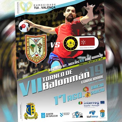 O VII Torneo Eurocidade de Balonmn disptase este sbado en Tui