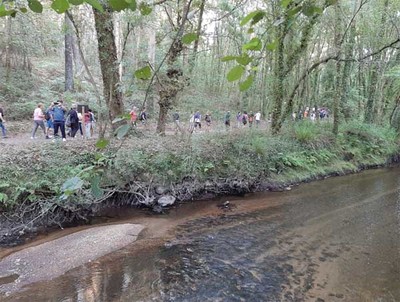 O martes 20 realizarase unha nova visita guiada gratuta  Ruta dos Pasos de Auga en Ribadelouro