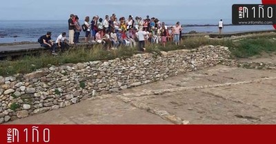 Mis dunha vintena de persoas participaron na visita guiada s Salinas do Seixal