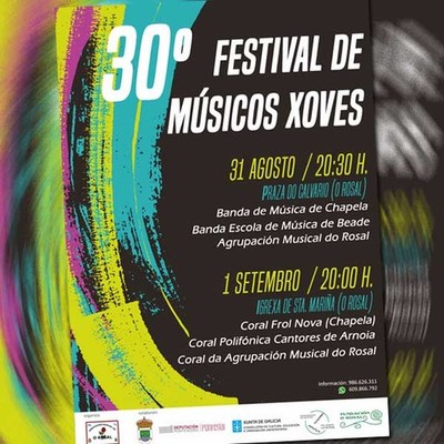 A Praza do Calvario do Rosal acolle este sbado o Festival de Msicos Xoves