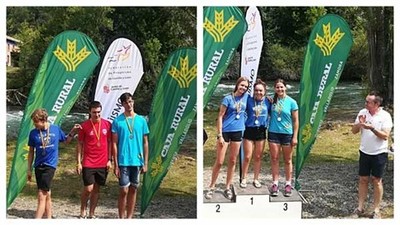 Das medallas de bronce para Os Teixugos no Campionato de Espaa -Jvenes promesas-