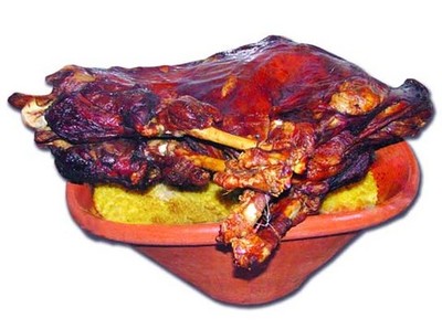 Anho no Forno, Uma das Maravilhas Gastronmicas de Portugal,  Mesa em Valena