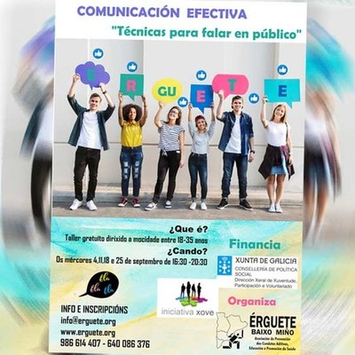 Aberto prazo de inscricins para o  Curso de -Comunicacin Efectiva- Tcnicas para falar en pblico