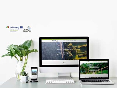 O proxecto ecoturistico de cooperacin europea -Visit rio minho- estrea web