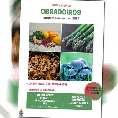 Obradoiro de Cocia verde e superalimentos e xornada de Micoloxa na Guarda