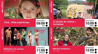 Programacin municipal nas Festas do Alivio 2019 en Tomio