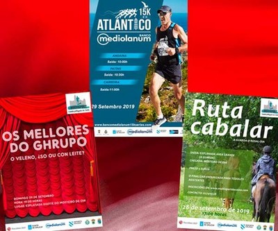 A 15k do Atlntico 2019 contar tamn con teatro e unha ruta cabalar