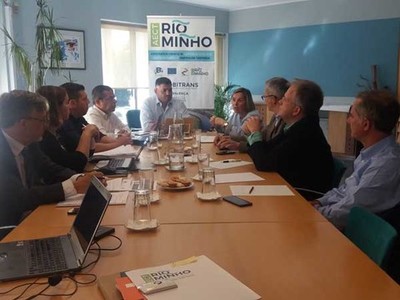 Xunta e CIM Alto Minho compromtense a traballar na mellora das lias de transporte transfronteirizas