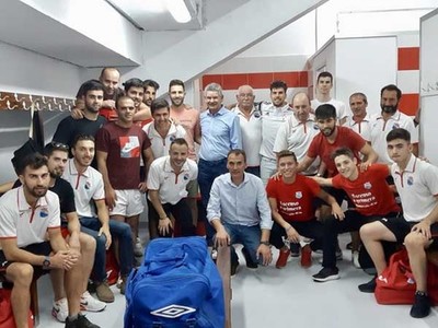 O campo de ftbol municipal lvarez Durn de Tui estrea novos vestiarios 