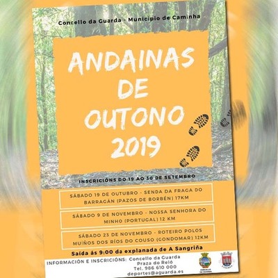 Apertura de inscricins para as Andainas de Outono na Guarda 