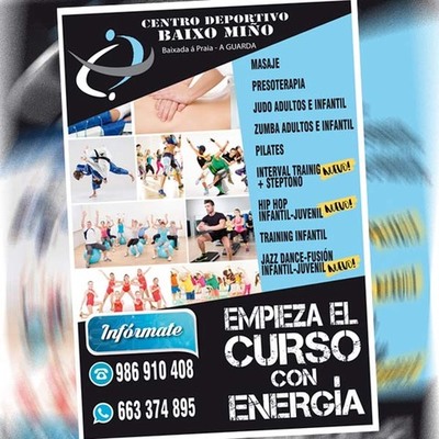 Empieza el curso con energa en el Centro Deportivo Baixo Mio de A Guarda