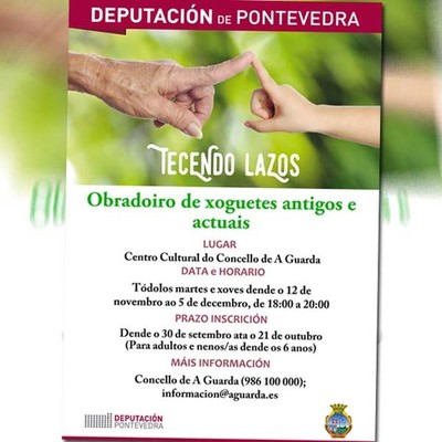 Aberto o prazo de inscricins para o Obradoiro de xoguetes antigos e actuais ofertado dende a Omix da Guarda