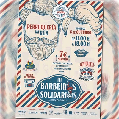 Barbera solidaria en Tomio a favor da asociacin Vontade de persoas con discapacidade