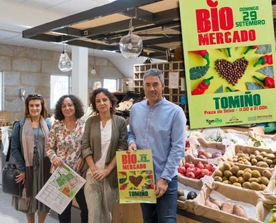 Tomio celebra o seu quinto Biomercado con alimentos saudables, artesana e unha ampla oferta de ocio 
