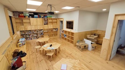 O CRA estrea este curso unha biblioteca que optimiza ao mximo os seus espazos 