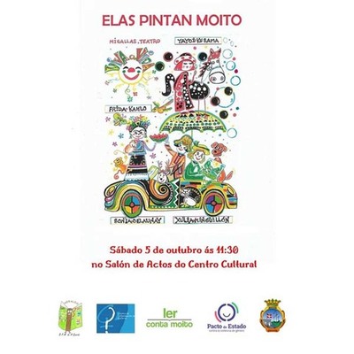 Migallas teatro trae  Guarda este sbado -Elas pintan moito-