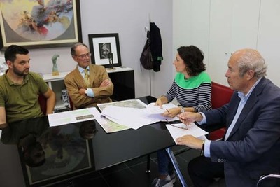 A Xunta presenta o proxecto definitivo da mellora da PO-552 ao Concello de Tomio tras recoller as sas alegacins 