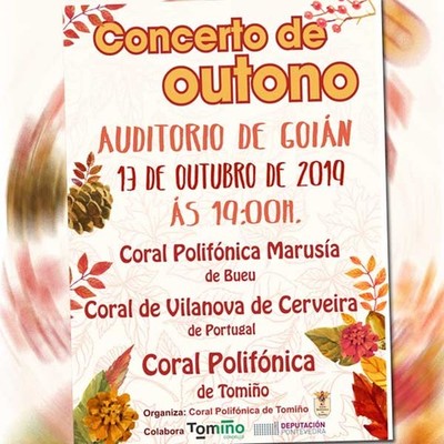 Tomio recibe o outono con teatro familiar no mercado e msica coral no auditorio