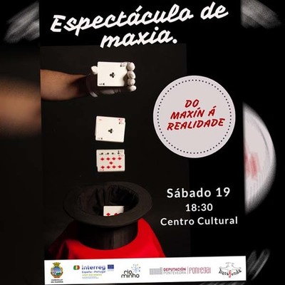 Espectculo de Maxia -Do Maxn  realidade- este sbado na Guarda