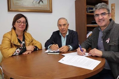 O Concello da Guarda e o Mecalia Atltico Guards asinan un convenio de colaboracin