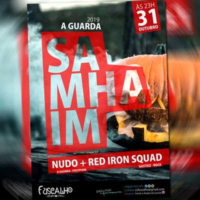 O CS Fuscalho celebra o Samham cos concertos de Nudo e Red Iron Squad
