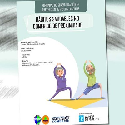 ACIGU CCA organiza este jueves en A Guarda una Jornada de Prevencin de Riesgos Laborales en el comercio