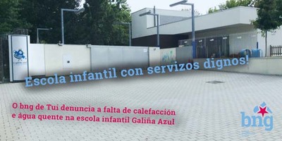 O BNG denuncia da situacin na escola infantil A Galia Azul en Tui
