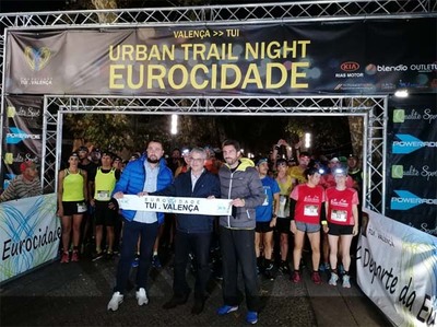 Lucas Pouso y Eva Cid son los ?reyes- de la noche en la Urban Trail Night 2019