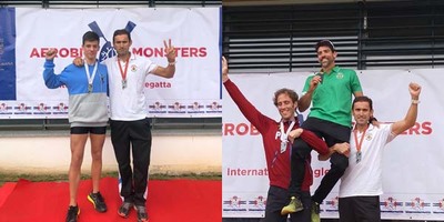 Dos medallas para el Club Remo do Mio en la -Aerobic Monsters Regatta Internacional- 