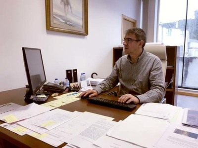 Antonio Lomba solicita novamente a mellora na estrada PO-352 de circunvalacin ao Monte Trega