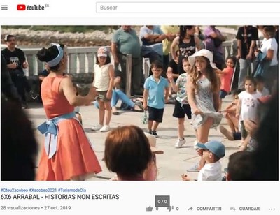 8 vdeos permiten revivir as -historias non escritas- representadas na visita dramatizada ao barrio histrico de Oia 
