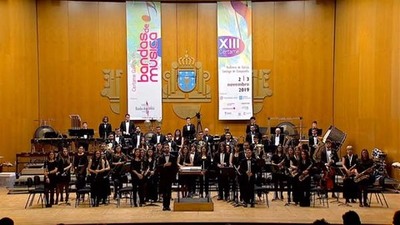 A Agrupacin Musical de Goin logra un 1 Premio no XIII Certame Galego de Bandas de Msica