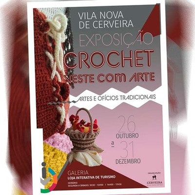 O Crochet Veste com Arte em Cerveira