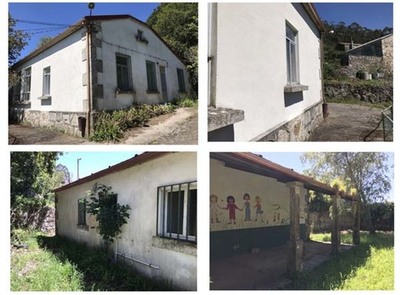 A Guarda rehabilita a antiga vivenda dos mestres da escola da Poza en Camposancos