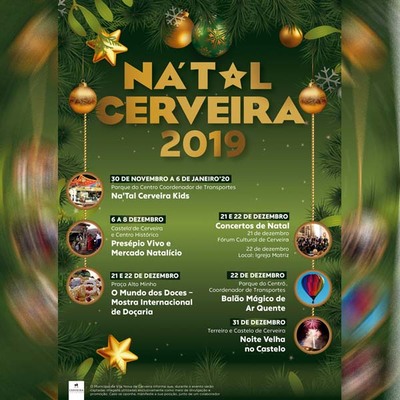 NaTal Cerveira 2019 com 38 dias de atividades para as famlias