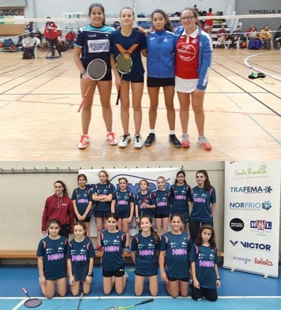 Completo fin de semana y nuevas opciones de entrenamientos con el Club Bdminton Tui