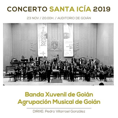A Agrupacin Musical de Goin celebra este sbado o Concerto de Santa Ica