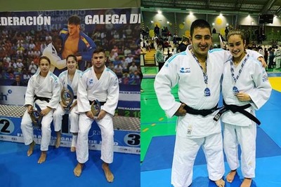 Muy buenos resultados para el Clube de Judo Baixo Mio 