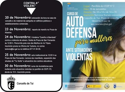 Tui tnguese de negro para conmemorar o 25N  