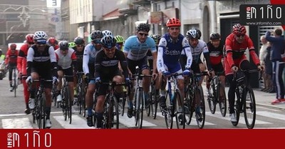 Especial - Mis de medio cento de deportistas participaron  na Guarda na Carreira de vellas Glorias do Ciclismo