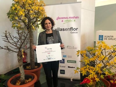Tomio consigue das Flores de Honra polo seu traballo na mellora do espazo verde urbano