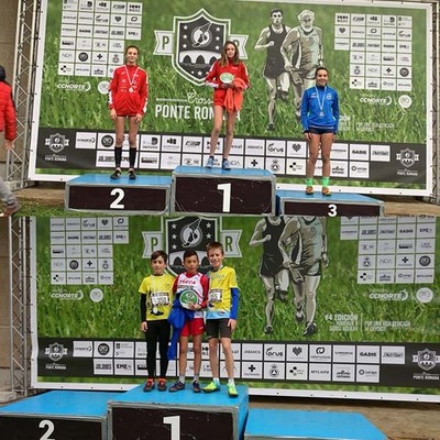 lex Sierpes y Marcela Morgado, triunfan en el IV Cross Internacional Ponte Romana de Lugo 