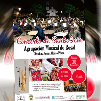 Concerto de Santa Ica este sbado en O Rosal
