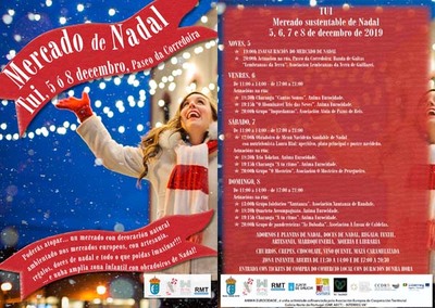 O Paseo da Corredoira transfrmase nun Mercado Sustentable de Nadal cunha coidada ambientacin