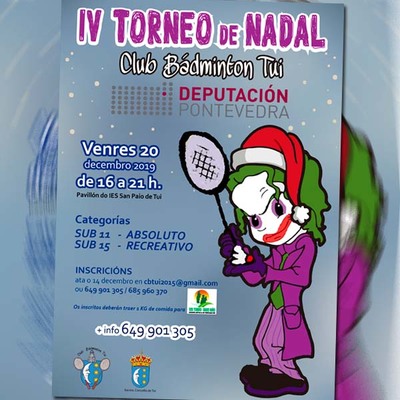 El Club B�dminton Tui organiza el IV Torneo de Nadal