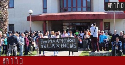 Concentracin no Centro de Sade da Guarda este xoves
