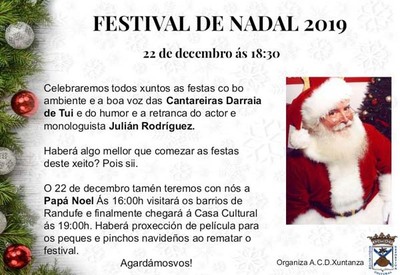 Randufe celebra un Festival de Nadal este domingo 