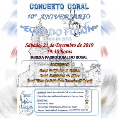A Coral Ecos do Foln de Fornelos celebra este sbado o seu X Aniversario