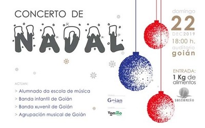 A Banda de Goin celebra o concerto de Nadal o domingo 22