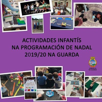 Os nenos e nenas da Guarda contan xa con actividades infants